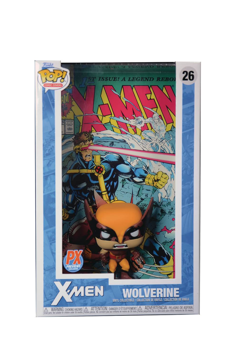 Pop Comic Cover Marvel X-Men Wolverine Px Vin Fig (C: 1-1-2)