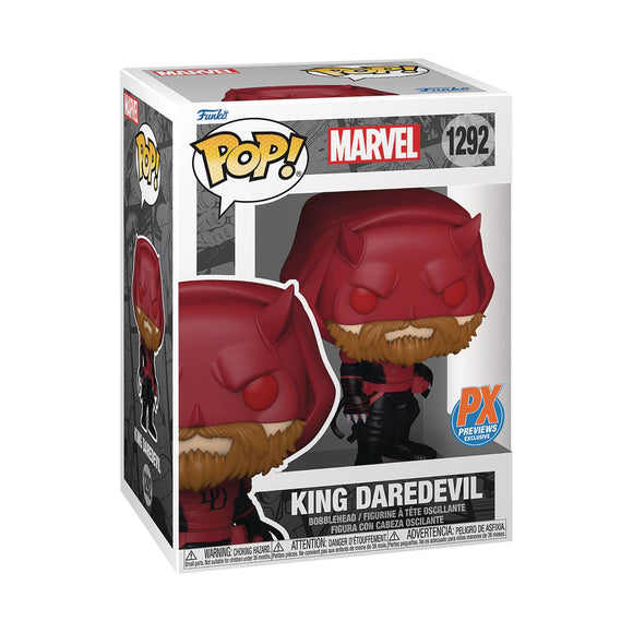 Pop Marvel King Daredevil Px Vin Fig