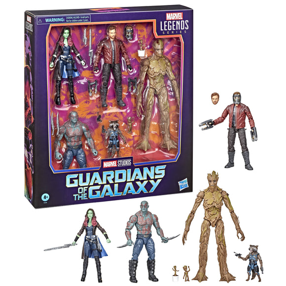 Guardians Of The Galaxy Legends 6In Action Figure Multipack