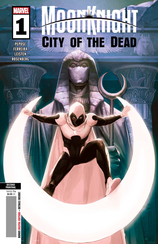 Moon Knight City Of The Dead #1 Rod Reis 2Nd Printing Var Cvr A