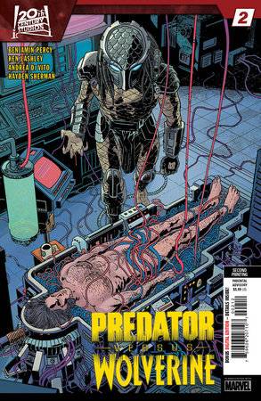 Predator Vs Wolverine #2 2Nd Ptg Hayden Sherman Var
