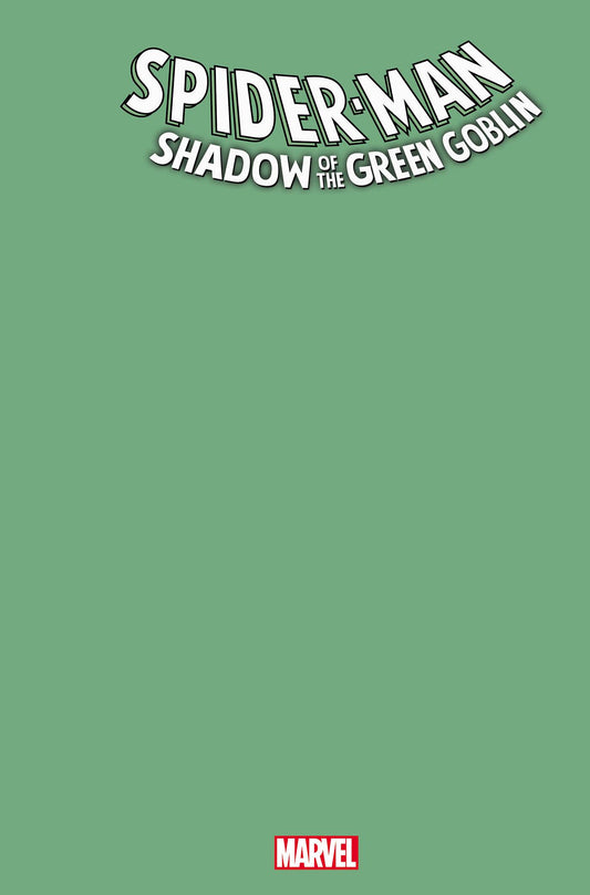 Spider-Man Shadow Of Green Goblin #1 Green Blank Cvr V