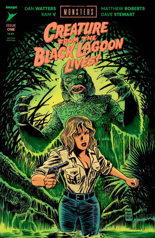 Um Creature From Black Lagoon Lives #1 2Nd Print