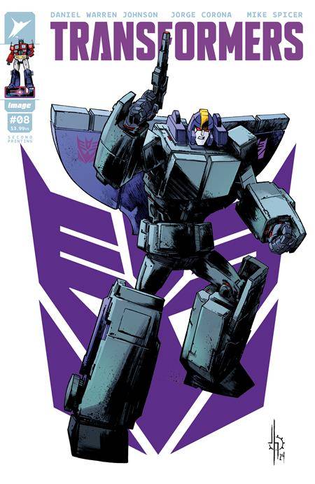 TRANSFORMERS #8 2ND PTG CVR A