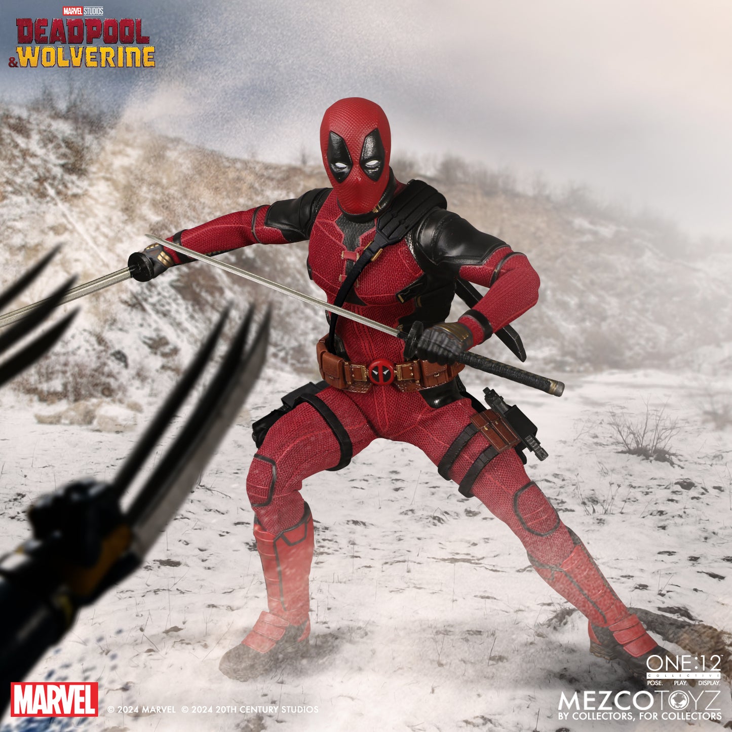 DEADPOOL & WOLVERINE ONE 12 COLLECTIVE DEADPOOL DLX AF (PRE-ORDER)