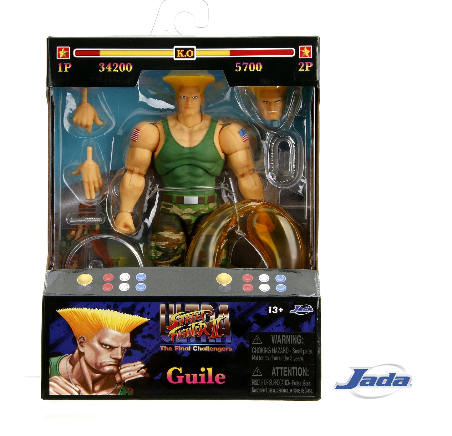 STREET FIGHTER II GUILE 6IN AF (PRE-ORDER)