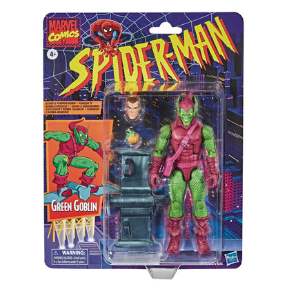 SPIDER-MAN LEGENDS RETRO GREEN GOBLIN 6IN AF RE-RUN (PRE-ORDER)