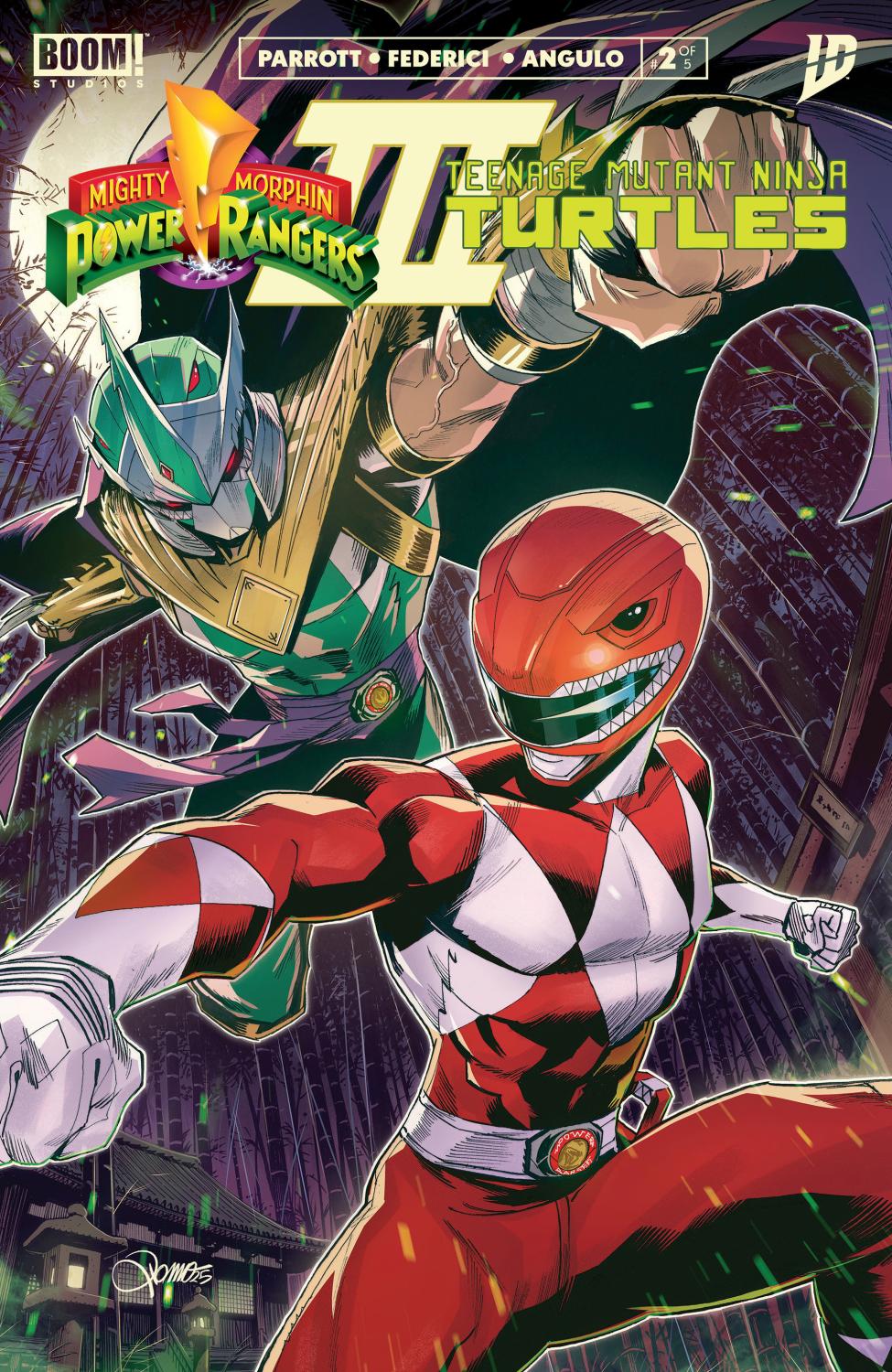 MIGHTY MORPHIN POWER RANGERS TEENAGE MUTANT NINJA TURTLES III #2 CVR A ZONNO