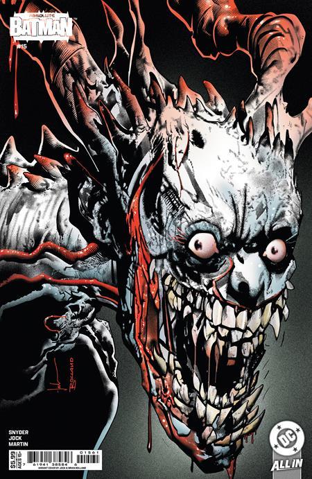 ABSOLUTE BATMAN #15 CVR D BRIAN BOLLAND JOCK CARD STOCK VAR