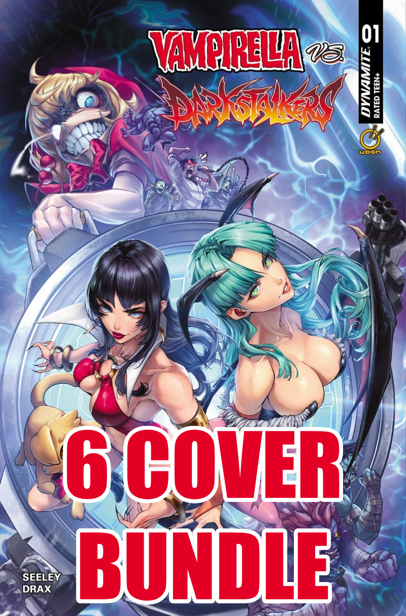 VAMPIRELLA VS DARKSTALKERS SPECIAL #1 — 6 COVER BUNDLE