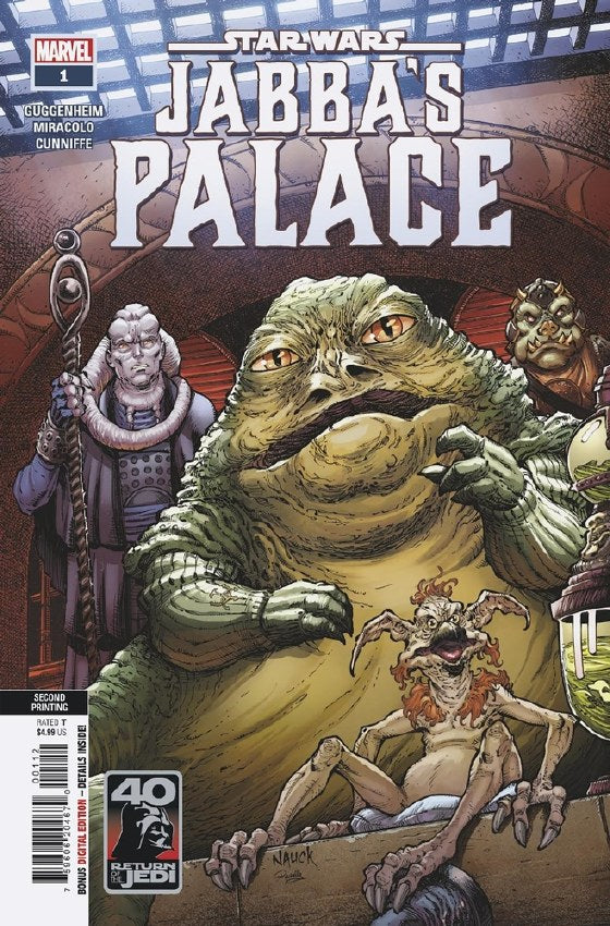 Star Wars Return Of Jedi Jabbas Palace #1 2Nd Ptg Nauc