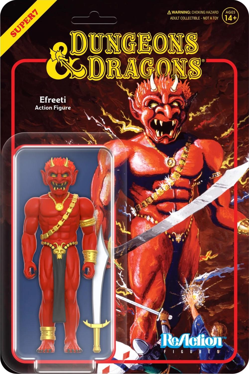 DUNGEONS & DRAGONS REACTION W1 EFREET DUNGEON MSTR GUIDE AF