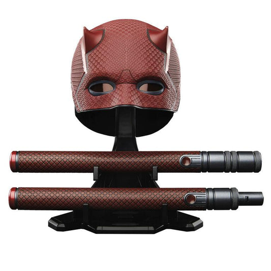 MARVEL LEGENDS GEAR REPLICA DAREDEVIL MASK AND BILLY CLUB