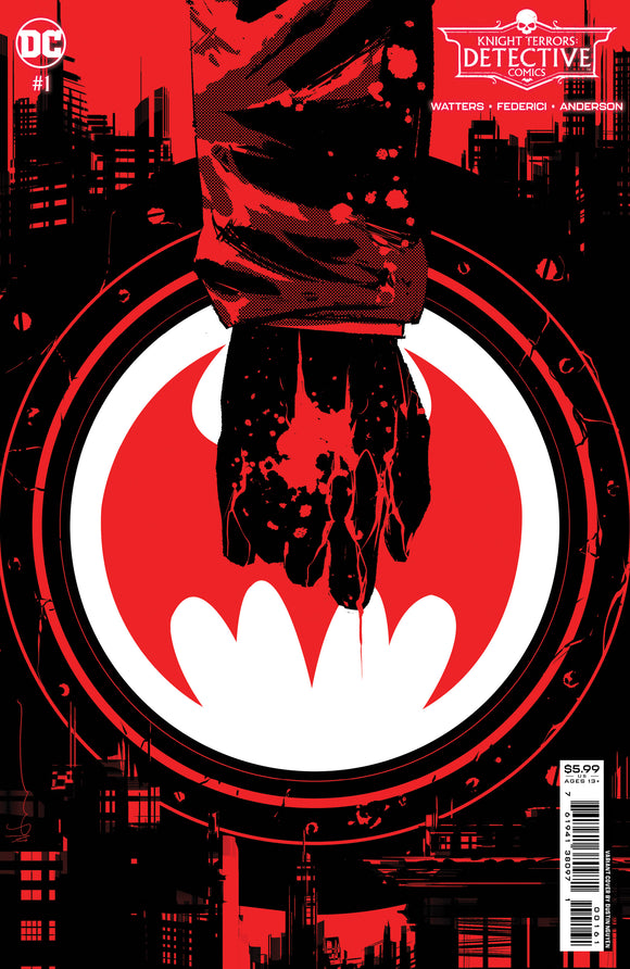 Knight Terrors Detective Comics #1  Cvr D Dustin Nguyen Midnight Card Stock Var (Of 2)