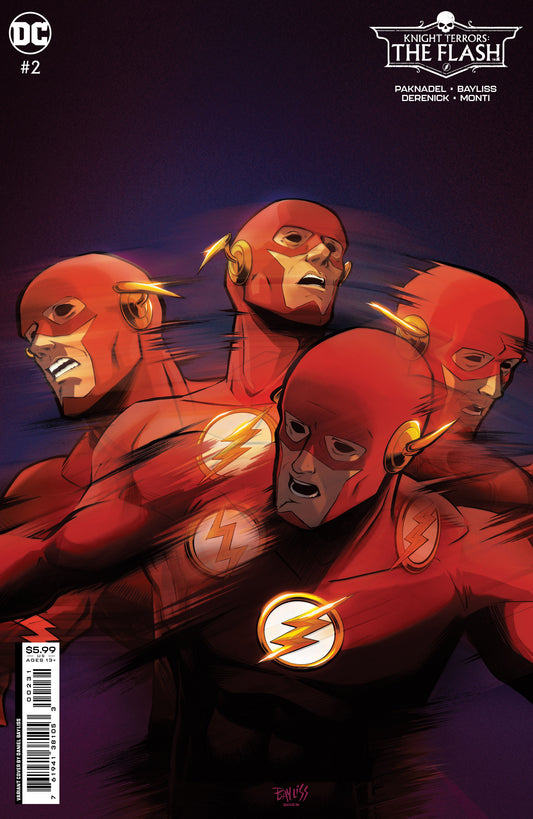 Knight Terrors The Flash #2  Cvr C Daniel Bayliss Card Stock Var (Of 2)