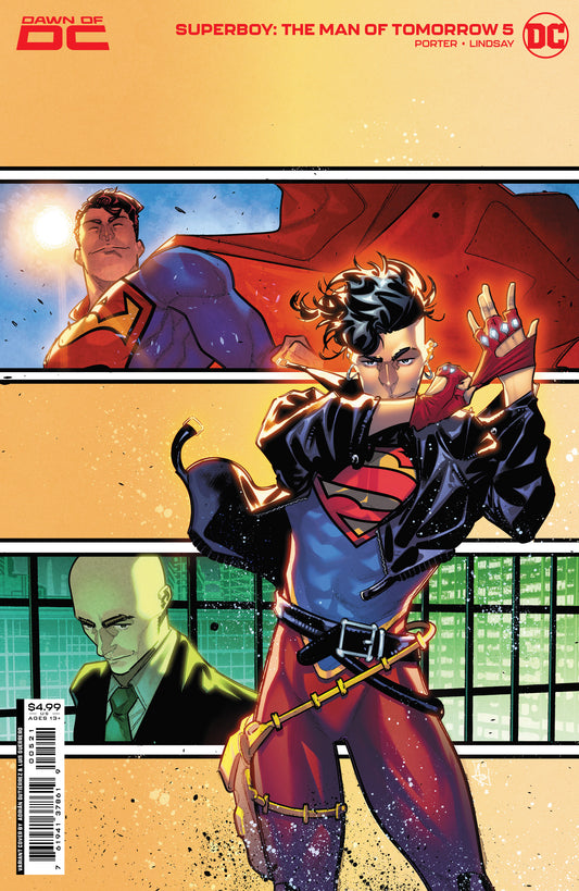Superboy The Man Of Tomorrow #5  Cvr B Adrian Gutierrez Card Stock Var (Of 6)