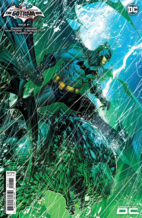Batman Catwoman The Gotham War Battle Lines #1 One Shot Cvr E Jonboy Meyers Foil Var