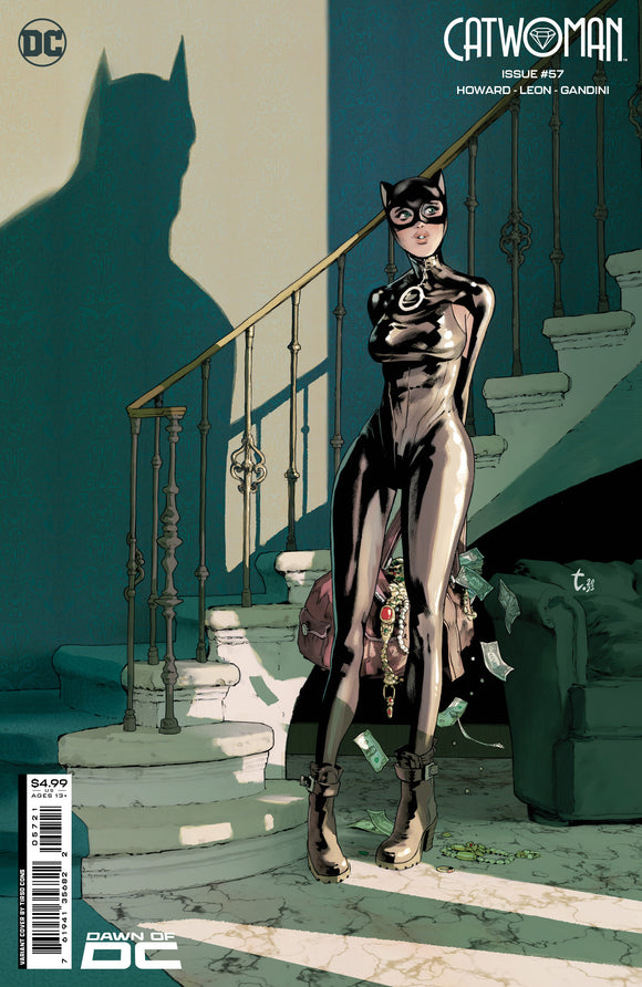 Catwoman #57 Cvr B Tirso Cons Card Stock Var Batman Catwoman The Gotham War