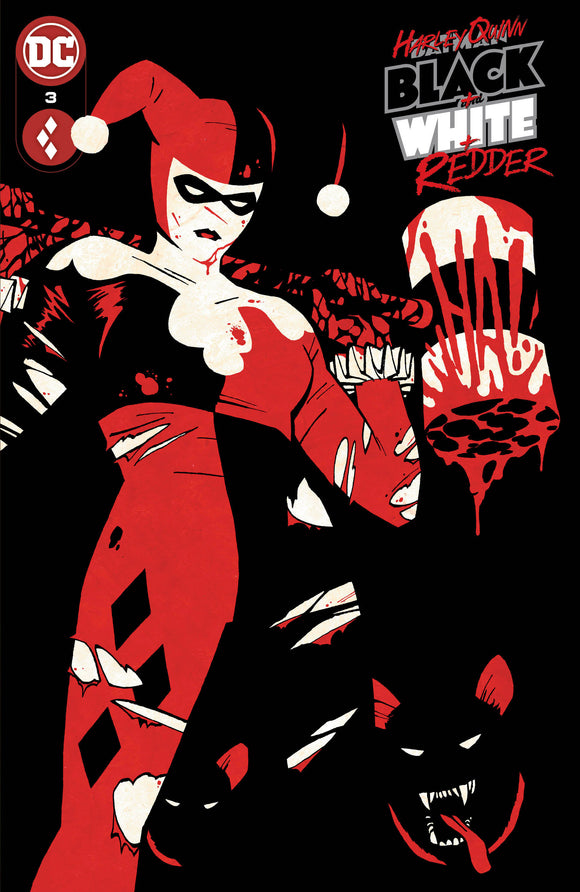 Harley Quinn Black White Redder #3  Cvr A Cliff Chiang (Of 6)