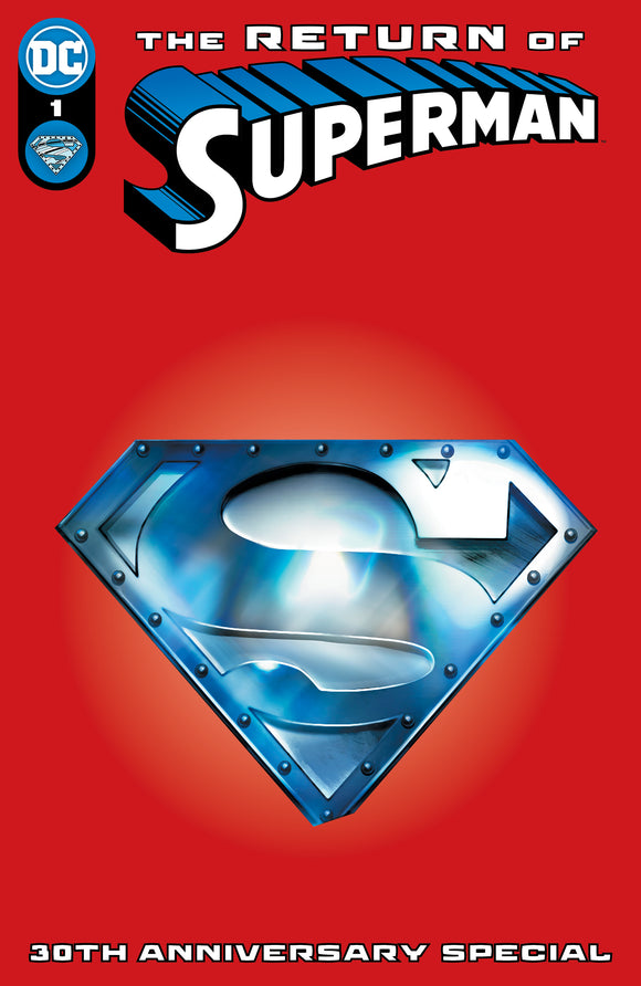 Return Of Superman 30Th Anniversary Special #1 One Shot Cvr C Dave Wilkins Steel Die-Cut Var