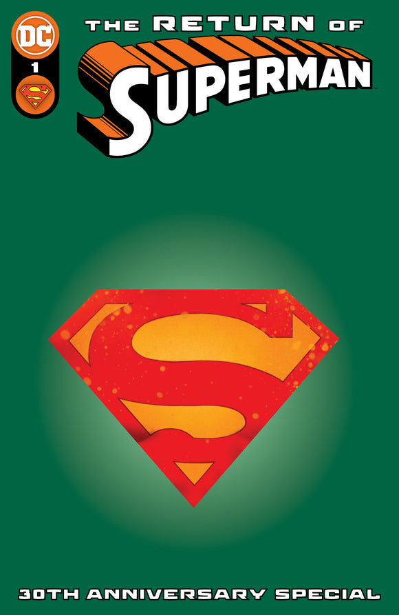 Return Of Superman 30Th Anniversary Special #1 One Shot Cvr E Ben Oliver The Eradicator Die-Cut Var