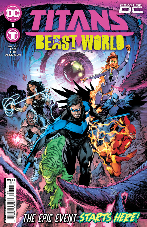 Titans Beast World #1  Cvr A Ivan Reis & Danny Miki (Of 6)