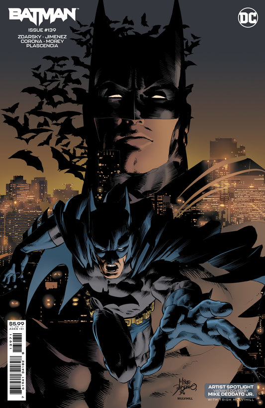 Batman #139 Cvr D Mike Deodato Jr Artist Spotlight Card Stock Var