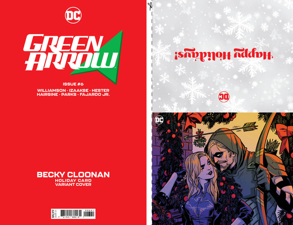 Green Arrow #6  Cvr C Becky Cloonan Dc Holiday Card Special Edition Var (Of 6)