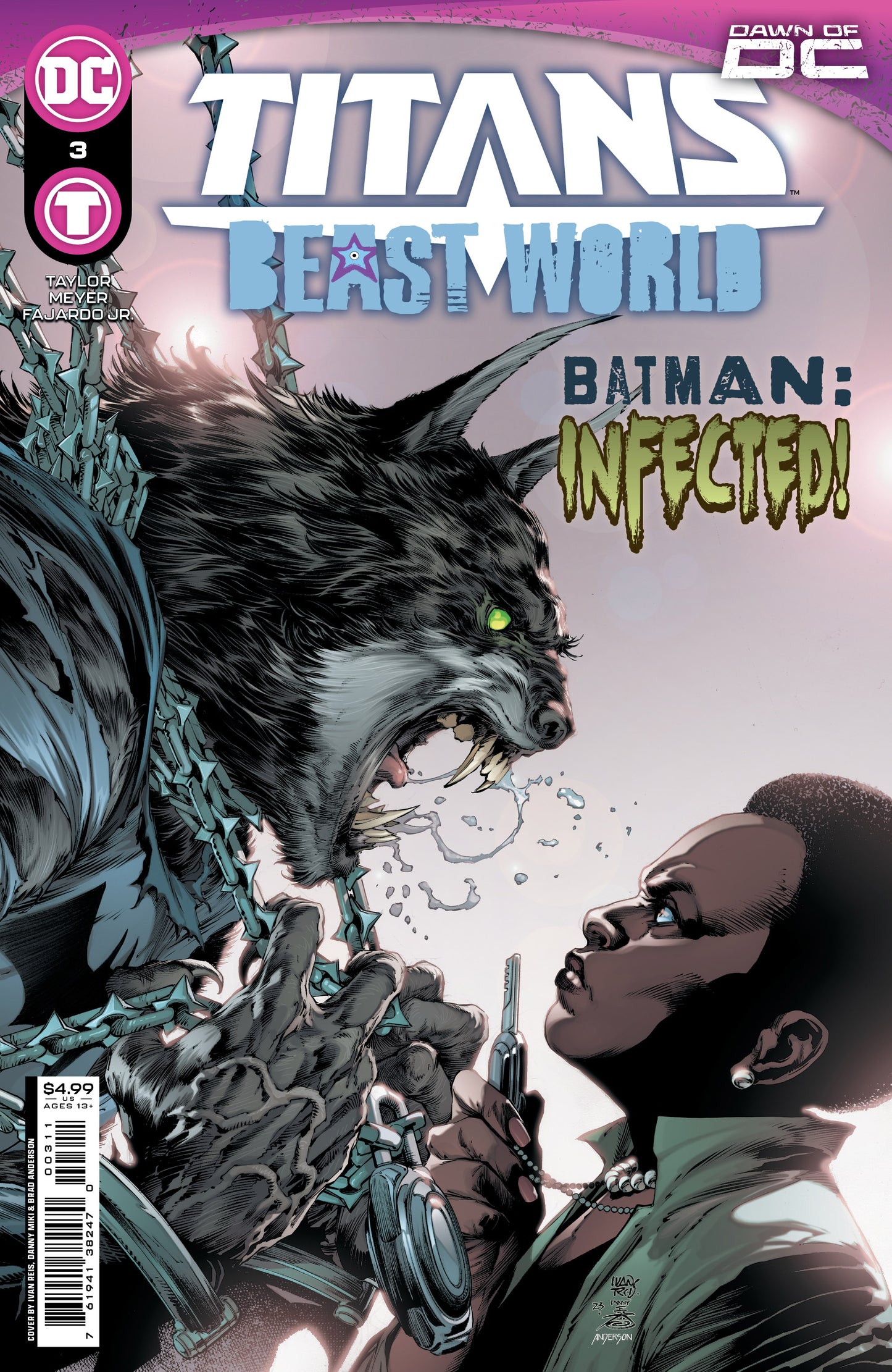 Titans Beast World #3  Cvr A Ivan Reis & Danny Miki (Of 6)