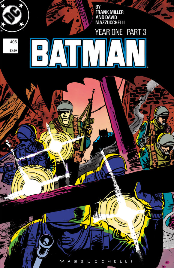 Batman #406 Facsimile Edition Cvr A David Mazzucchelli