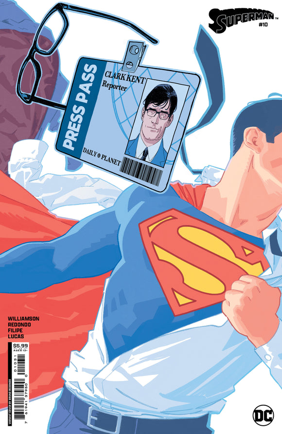 Superman #10 Cvr C Bruno Redondo Card Stock Var
