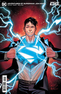 Adventures Of Superman Jon Kent #1 Cvr J Inc 1:50 Clayton Henry Foil Var (Of 6)