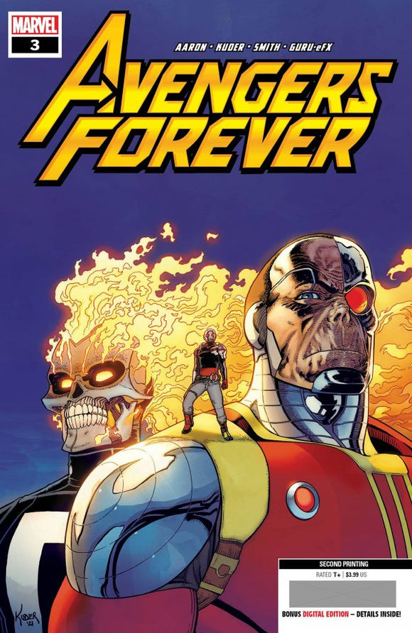 Avengers Forever #3 2Nd Ptg Kuder Var
