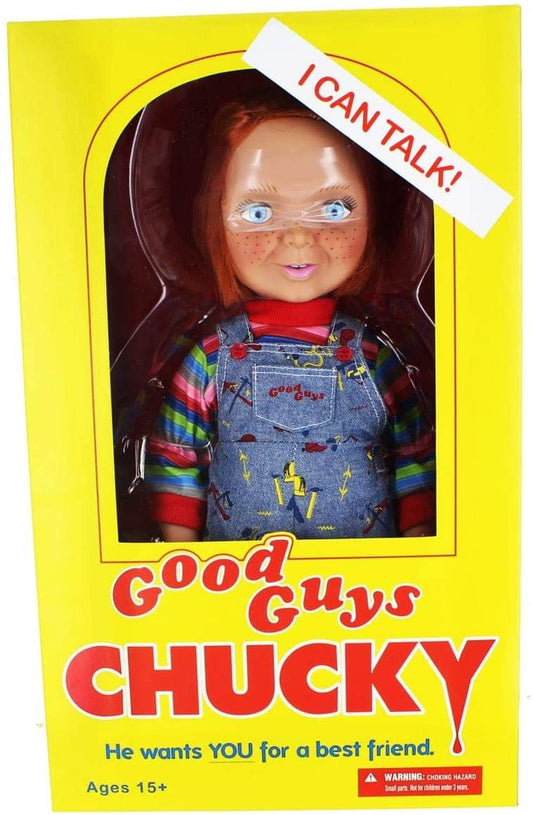 Chucky 15IN Good Guys Figw/Sound -Sneering
