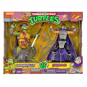 TMNT Donatello vs Shredder Playmates