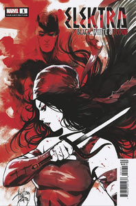 Elektra Black White Blood #1 (Of 4) Cvr B