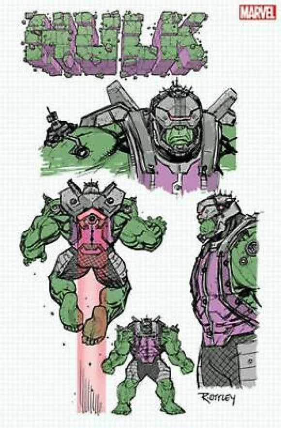 Hulk #1 Ottley Design Var 1:10