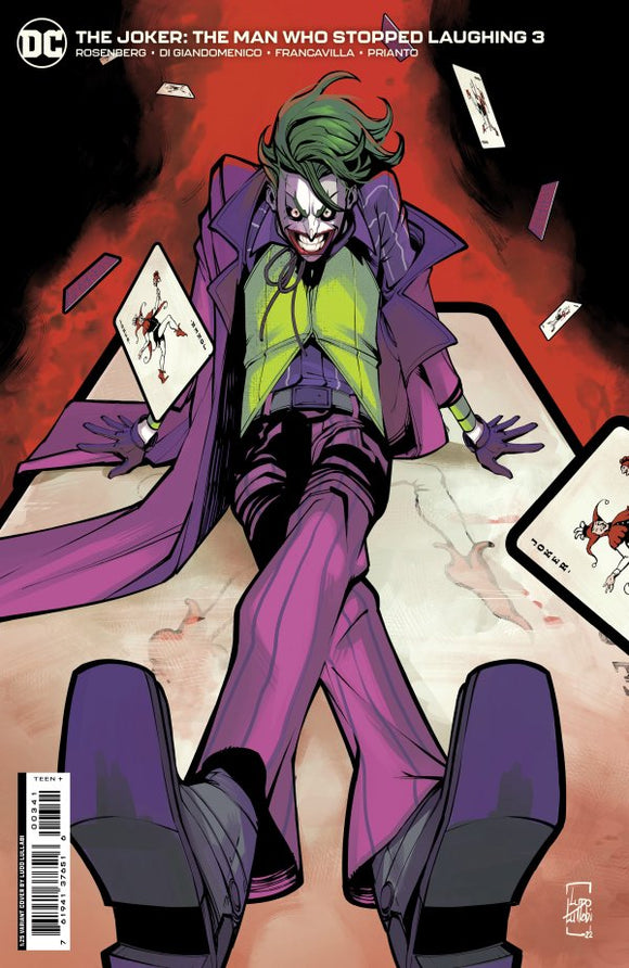 Joker The Man Who Stopped Laughing #3 Cvr E Inc 1:25 Ludo Lullabi Var