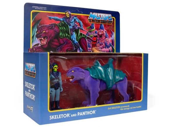 Motu Reaction Skeletor Panthor 2 Pack