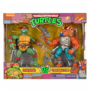 TMNT Raphael vs Triceraton Playmates