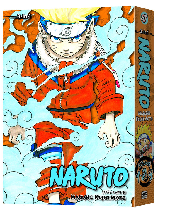 Naruto 3-In-1 Ed Tp Vol 01