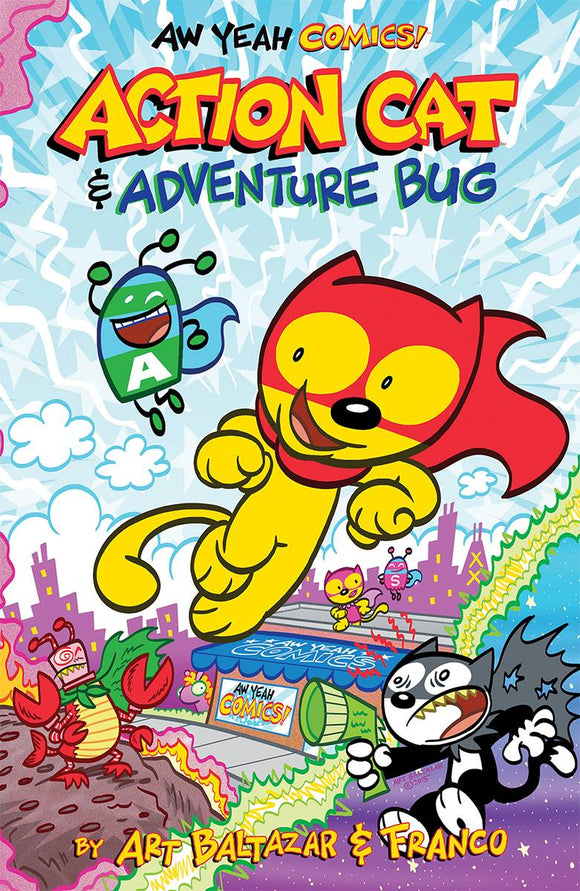 Aw Yeah Comics Action Cat And Adventure Bug Tp