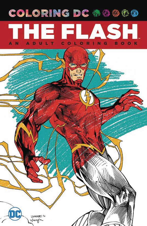 Flash An Adult Coloring Book Tp