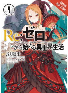 Re Zero Light Novel Vol 04 Starting Life In Another World