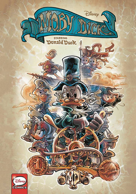 Disney Moby Dick Starring Donald Duck Tp