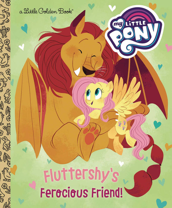 Fluttershys Ferocious Friend Mlp Little Golden Book