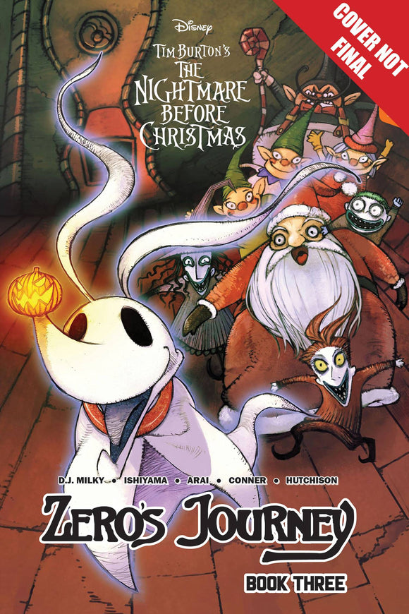 Disney Manga Nightmare Christmas Zeros Journey Tp Vol 03