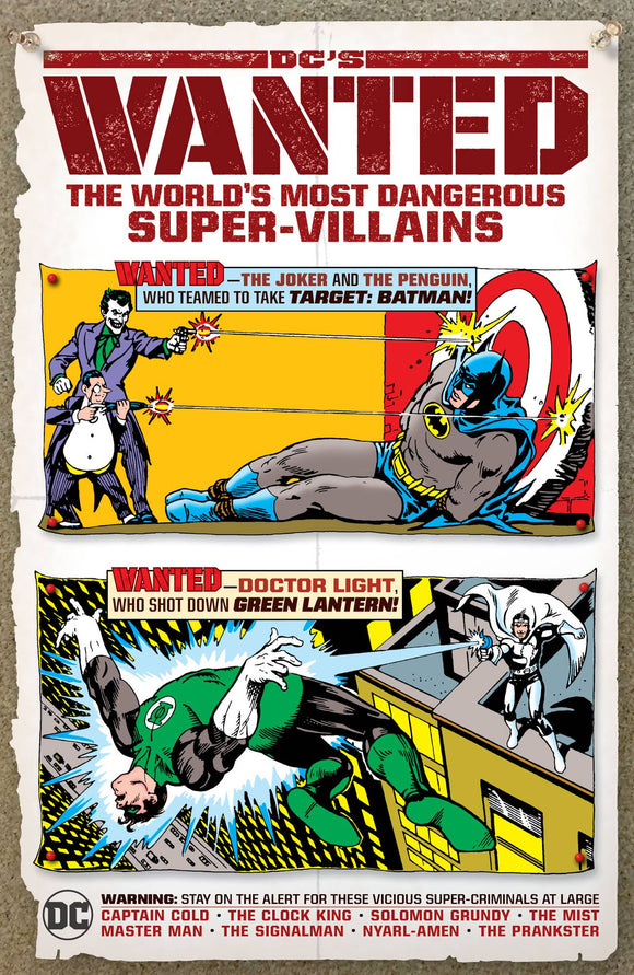 Dcs Wanted Worlds Most Dangerous Supervillains Hc