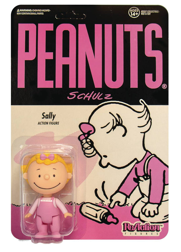 Peanuts Pajama Sally Reaction Figure