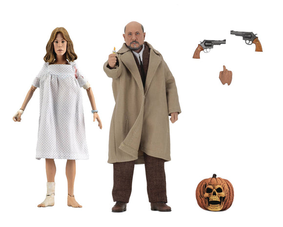 Halloween 2 Doctor Loomis & Laurie Strode 8In Retro Af 2Pk